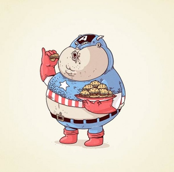 Fat Super Heros 6