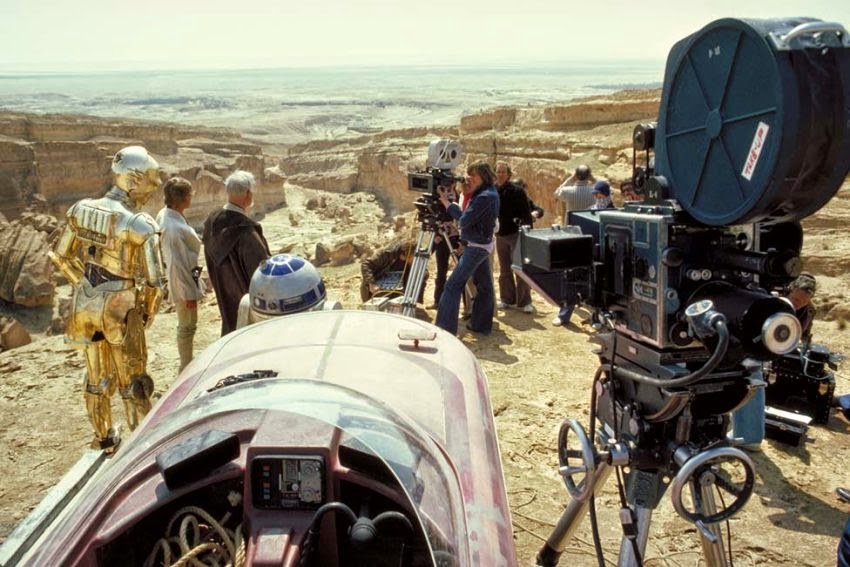 75 Rare Behind-The Scenes Photos From The “Star Wars” Set | Art-Sheep