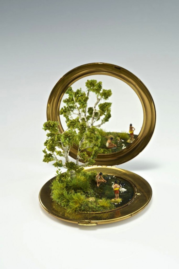 Artist Creates Colorful Miniature Worlds On Everyday Objects | Art-Sheep
