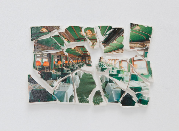 Katrín Sigurdardóttir, 13 pieces, 2011, Plaster, paper, acrylic medium