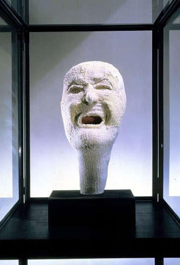 Louise Bourgeois, Rejection, 2001, Fabric, lead and steel, 63.5 x 33 x 30.5 centimeters