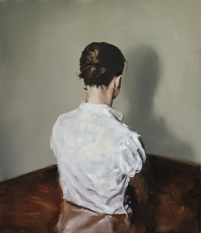 Michaël Borremans, A2, 2004, oil on canvas