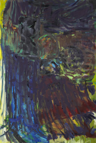 Per Kirkeby, Mistra IV, 2010, oil on canvas, 150 cm x 100 cm