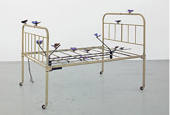 Rebecca Horn, The Lover’s Bed, 1990