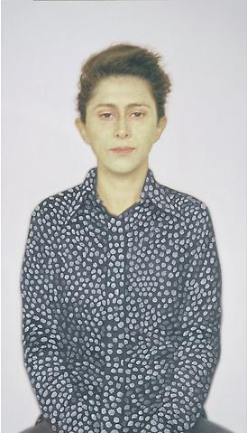 Y.Z. Kami, Untitled (Maryam), 2007, oil on canvas, 294.6 x 167.6 cm
