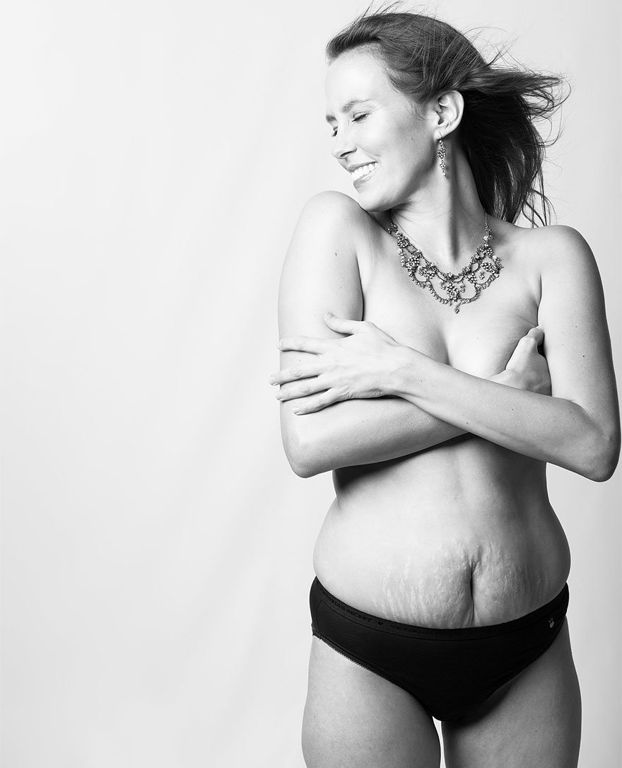 Post- Pregnancy photo series by Jade Beall - Art-Sheep