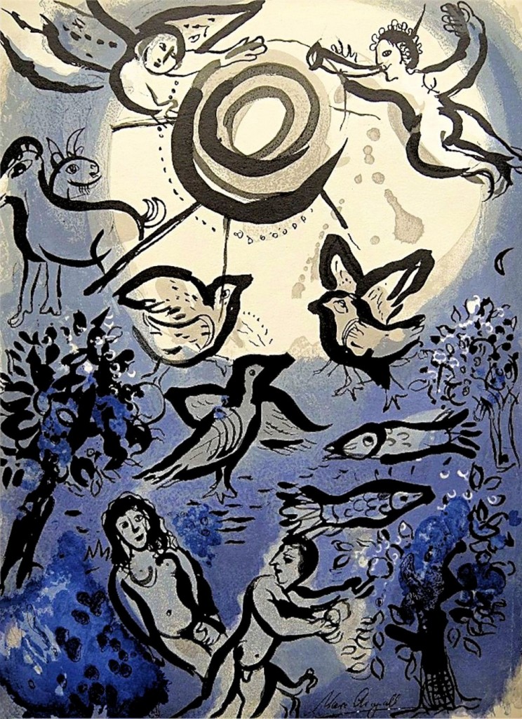 Marc Chagall, "The Creation", 1960.