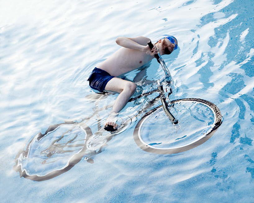 California: It is illegal to ride a bicycle in a swimming pool