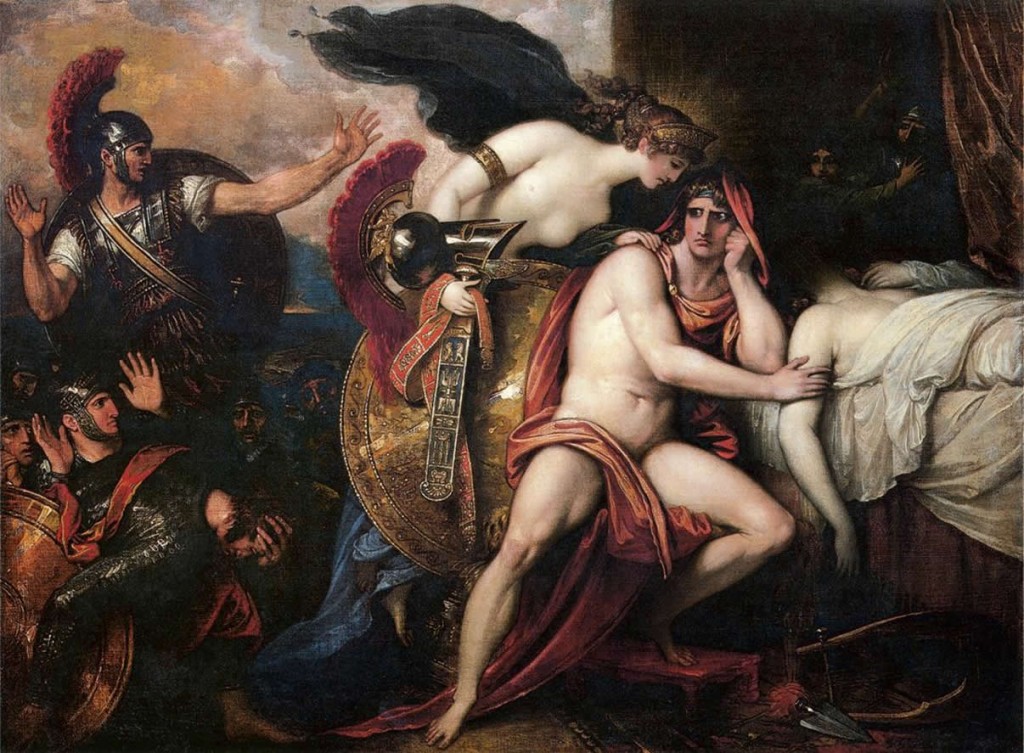 Thetis_Bringing_Armor_to_Achilles_I_by_Benjamin_West