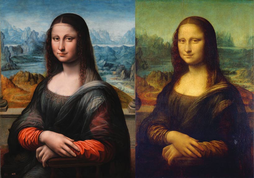 Left: Prado, Madrid - Right: Louvre, Paris