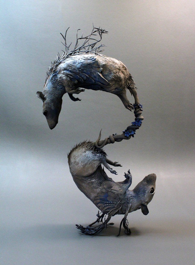 Ellen Jewett s Fusion Surrealist Sculptures Of Animals And Plants Art 
