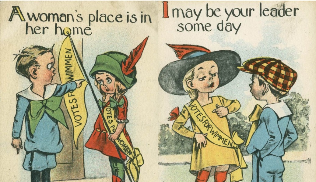 1900s Posters Against Womens Right To Vote Are Infuriatingly Anti