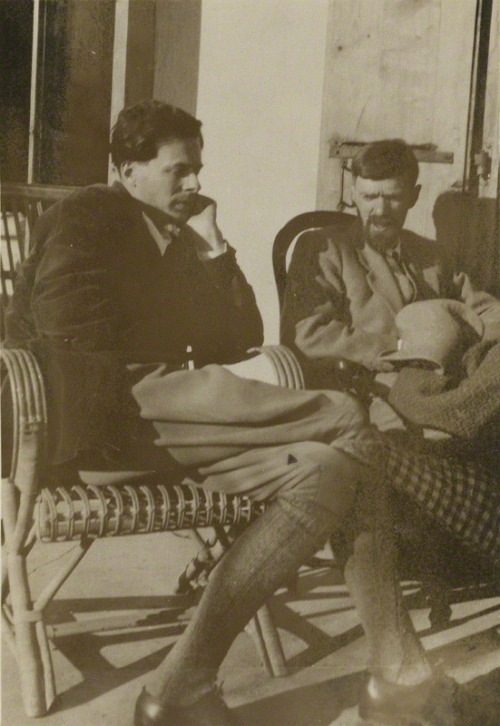 Aldous Huxley and D. H. Lawrence