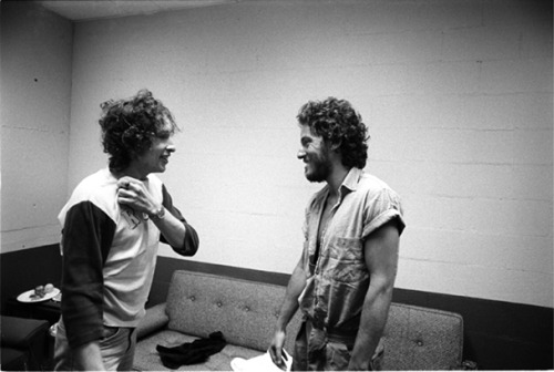Bob Dylan and Bruce Springsteen