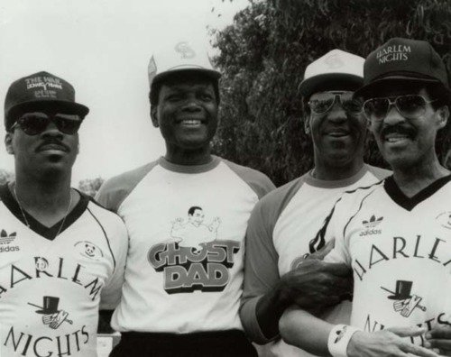 Eddie Murphy, Sidney Poitier, Bill Cosby, and Richard Pryor