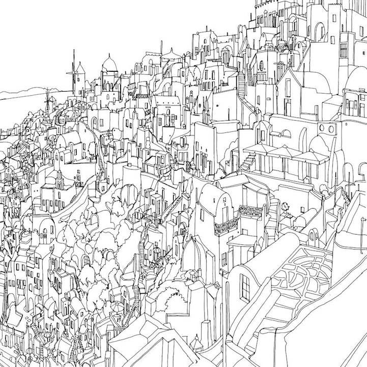 Download "Fantastic Cities": A Beautiful Colouring Book For ...