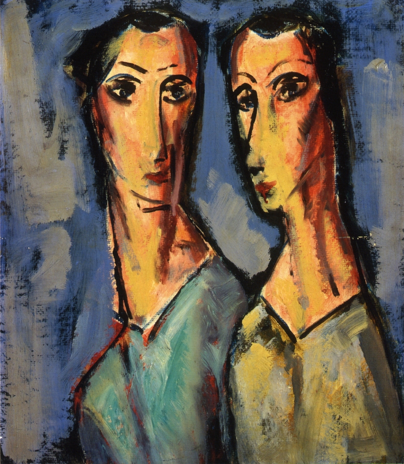 Two-Heads-1928-1929-xx-Frederick-R-Weisman-Art-Museum-United-States