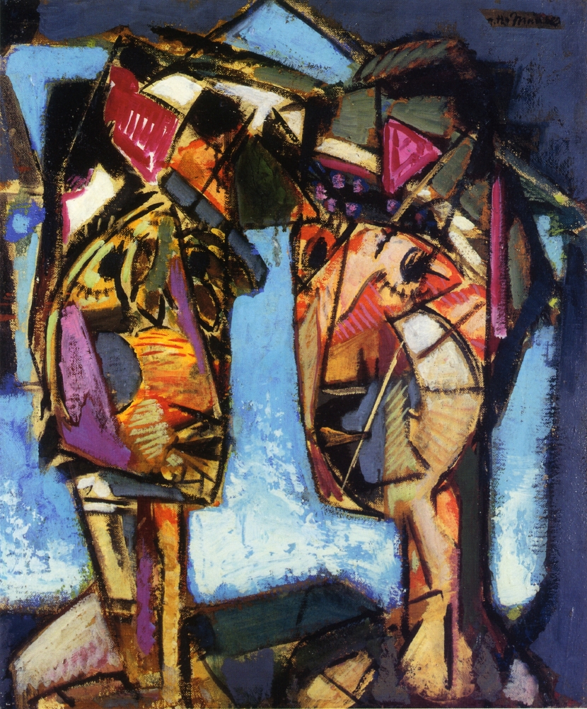 Two-Heads-1930-xx-Frederick-R-Weisman-Art-Museum-United-States