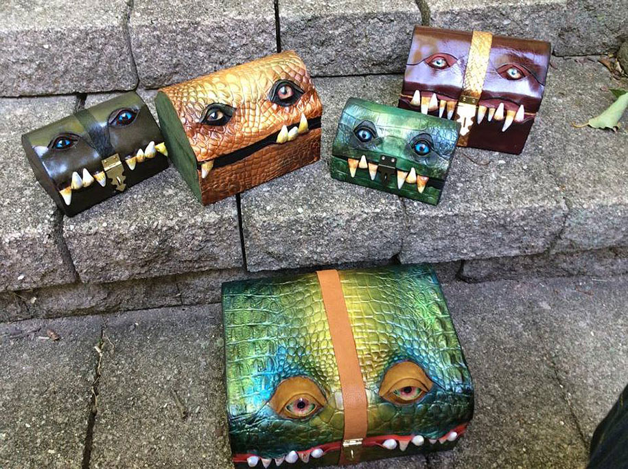 handmade-leather-box-mimic-monster-box-mellie-z-pennsylvania