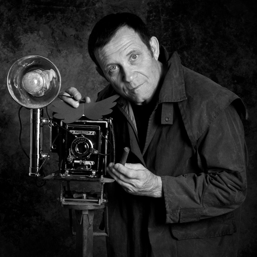 Irving Penn self-portrait.