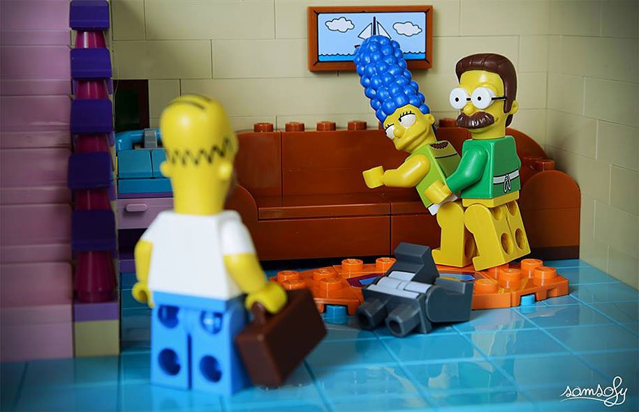 funny lego builds