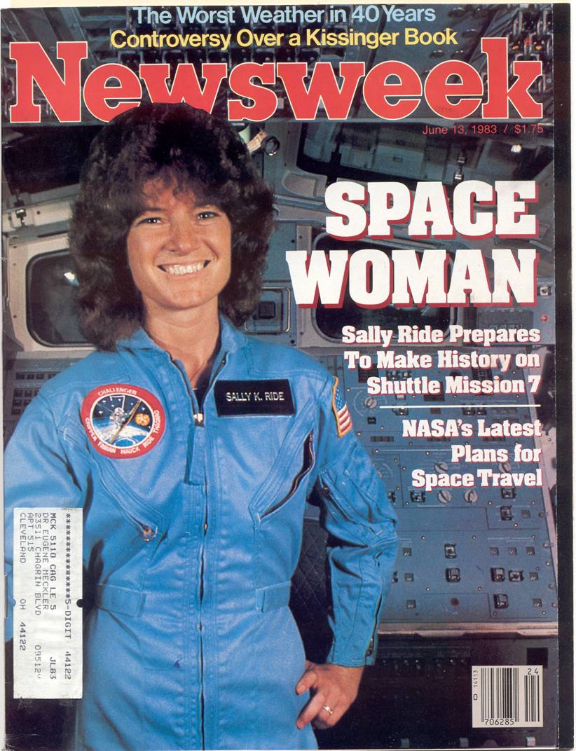 space shuttle challenger sally ride