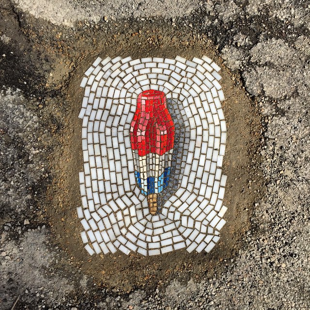 street-mosaic-pothole-ice-cream-jim-bachor-1