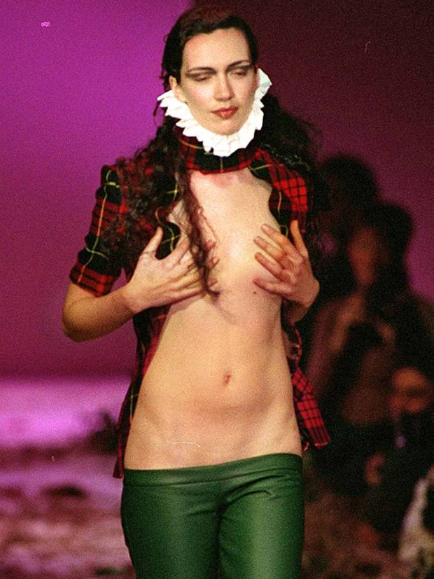 alexander mcqueen first fashion show 1993