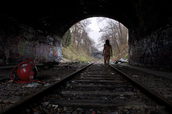 Striking Series Of Naked Women Photographed In Abandoned 