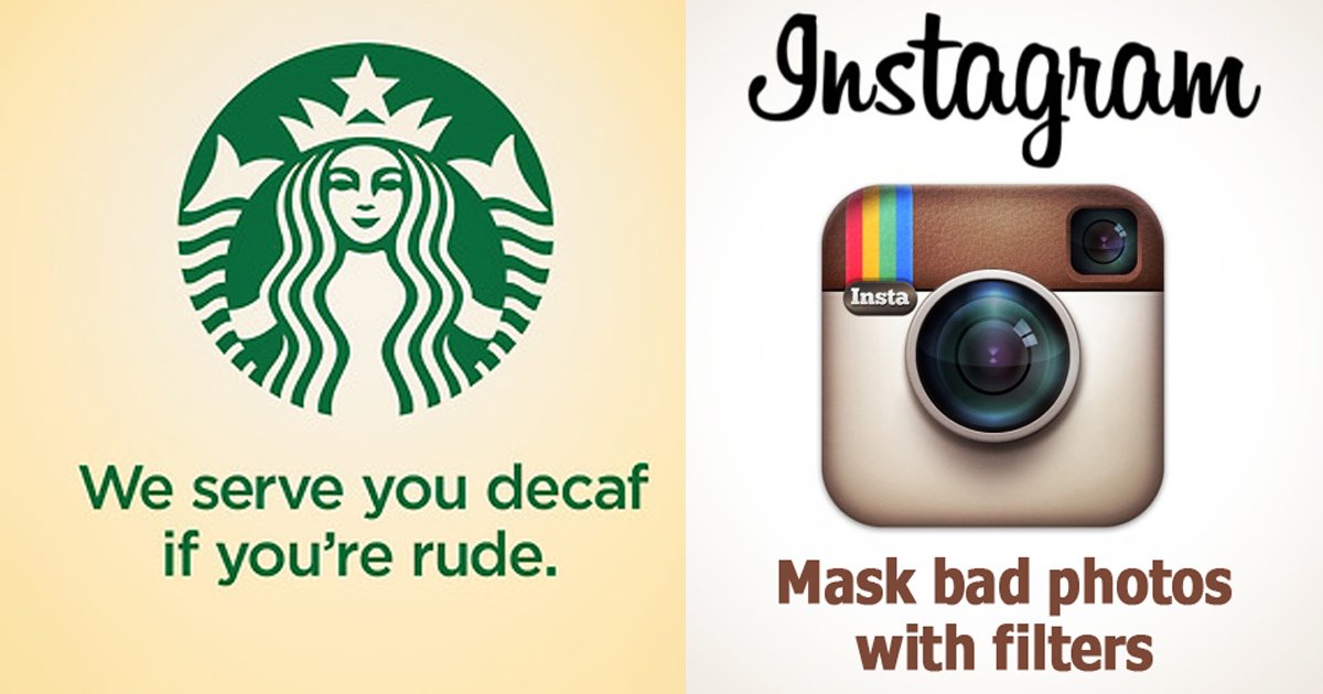 30 Alternative Slogans Of Popular Brands That We All Know Are True 