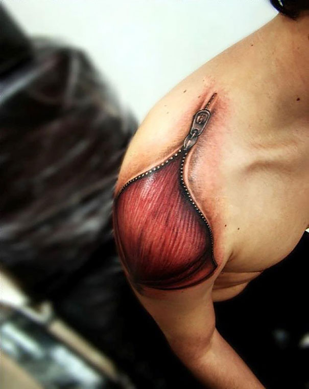 30 Insane 3D Tattoos That Will Blow Your Mind - Art-Sheep