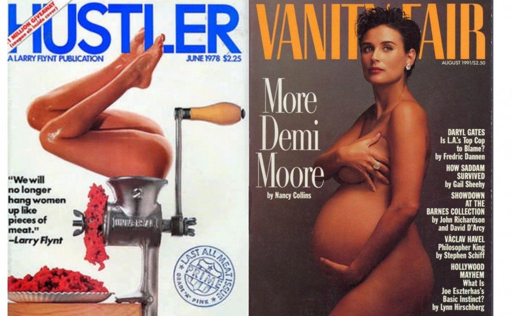 all hustler magazine covers