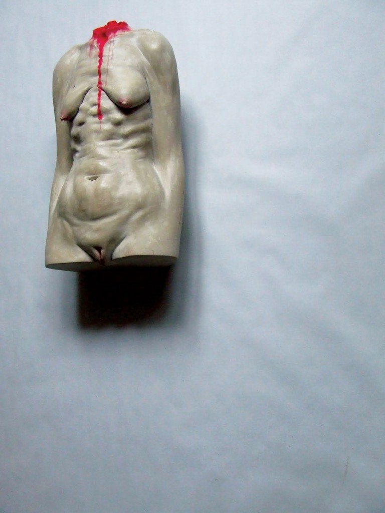 Bogdan-Rata-Plastic-Surgery-polyester-synthetic-resin-fibre-paint-metal-2010-41x22x13-cm