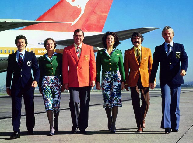 Quantas Airways, 1974-1985, Pucci uniforms