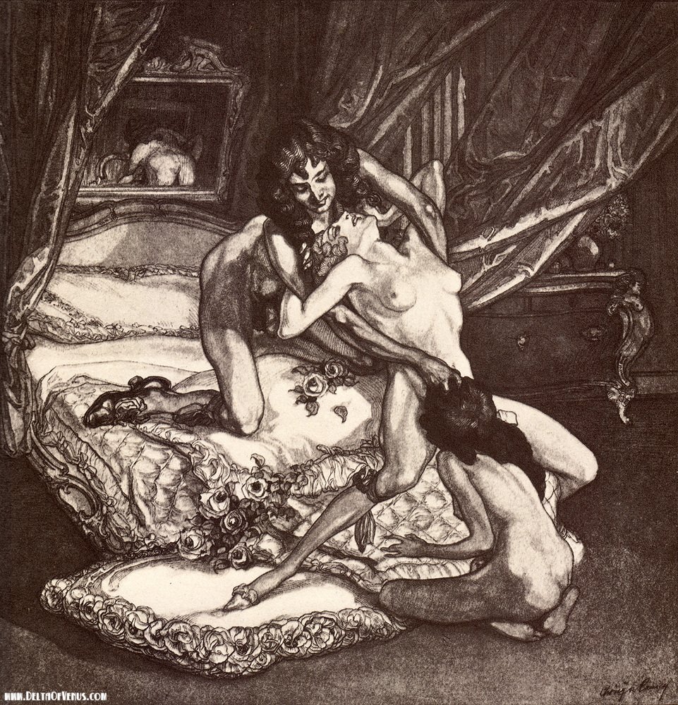 19th Century Lesbianism - 19th Century Erotic Art Slave | BDSM Fetish