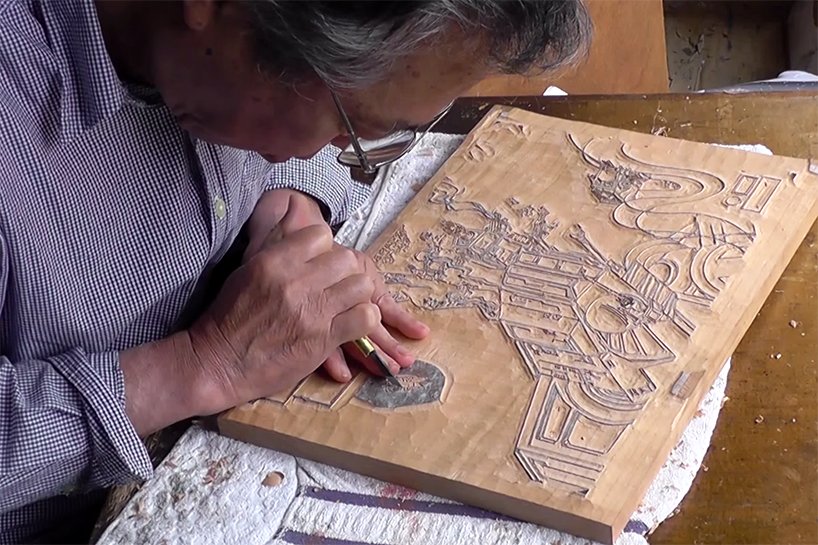 Traditional Japanese Woodblock Printing Meets Star Wars In