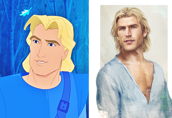 Artist Transforms Disney Princes Into Real Life People And They Look  Absolutely Gorgeous - Art-Sheep