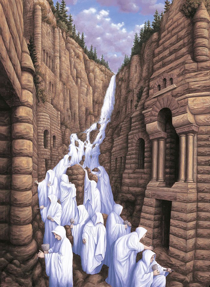 24 of Rob Gonsalves' Most Beautiful Optical Illusion Paintings - Art-Sheep