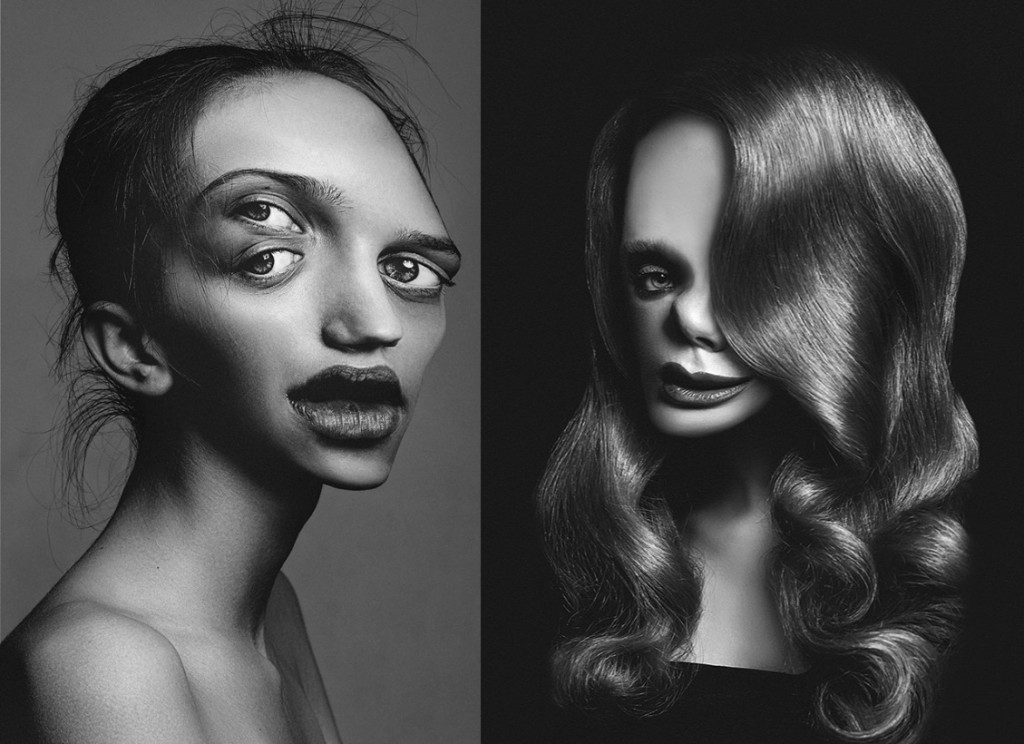 Artist Digitally Manipulates Fashion Portraits To Create 'Imperfect ...