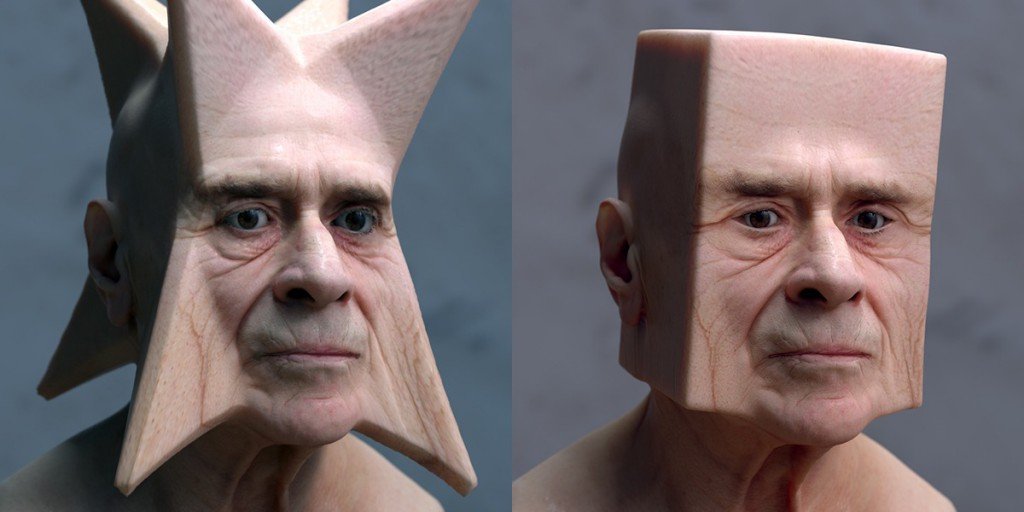 Realistic Distorted 'Deformations': Lee Griggs Realistic And Distorted Portraits - Art-Sheep