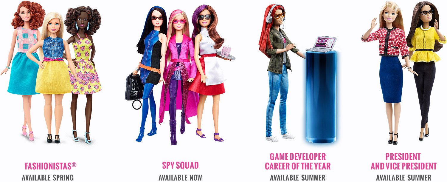 Barbie Releases 3 New Dolls With Realistic Body Types and Empowering ...