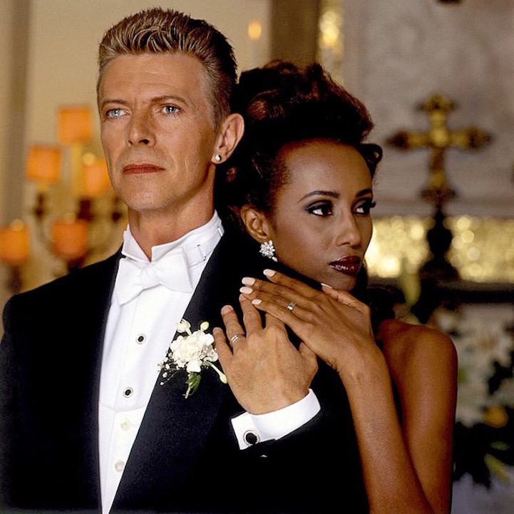 Beautiful Photos Of David Bowie And Iman&#39;s 23 Years Of Marriage - Art-Sheep