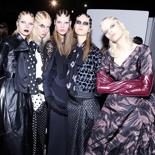 Lady Gaga and Kendall Jenner Go Goth For 'Marc Jacobs Fall ‘16' Runway ...