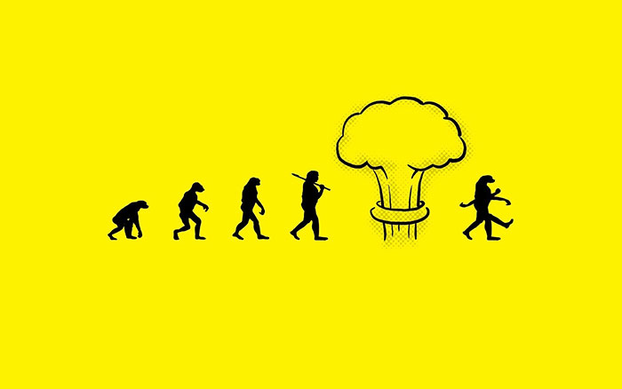 10 Satirical Illustrations About Evolution That Would Confuse The F*ck Out  of Charles Darwin - Art-Sheep