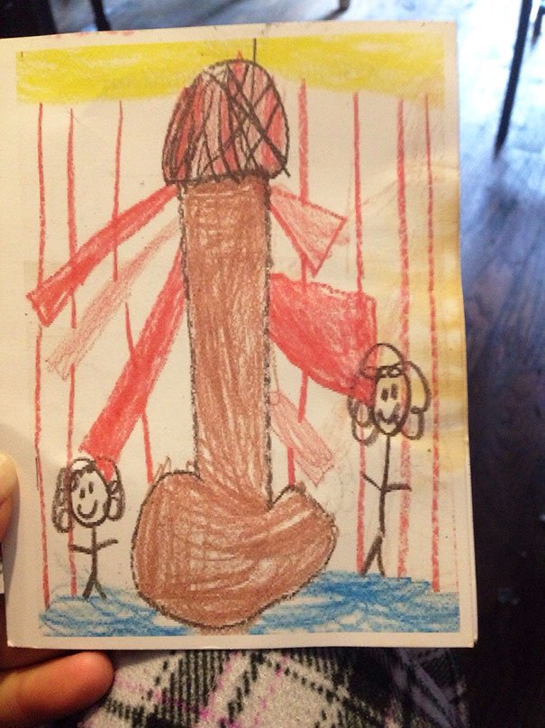 17 Totally Inappropriate Kids' Drawings ArtSheep