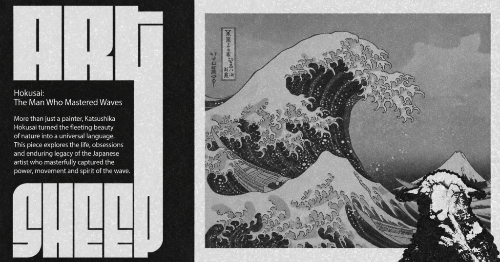 Hokusai The Man Who Mastered Waves art-sheep.com