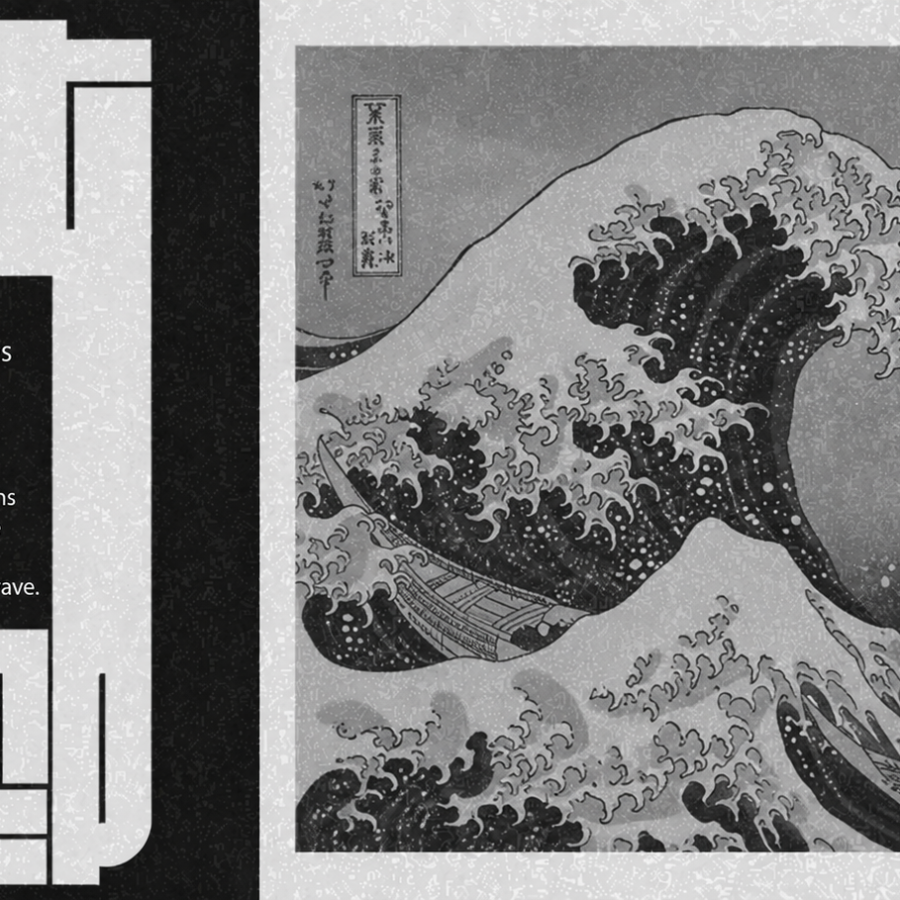 Hokusai The Man Who Mastered Waves art-sheep.com