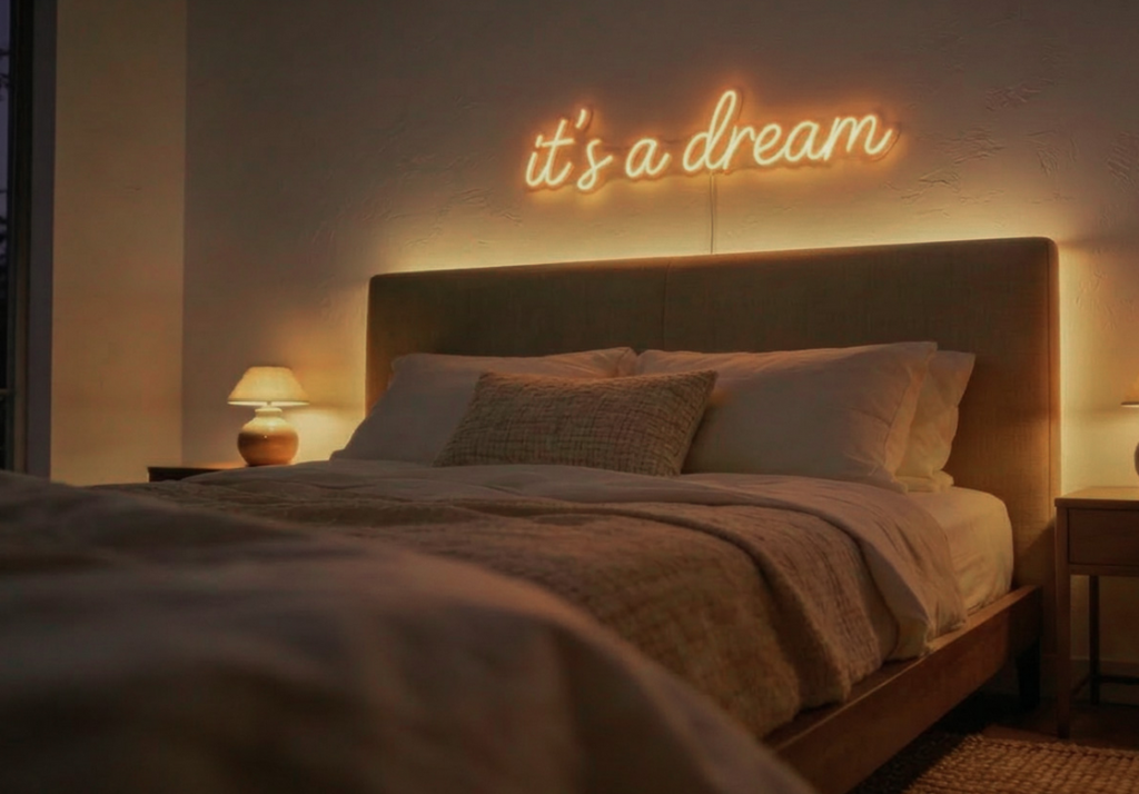 10 Creative Ways to Use Neon Signs in Home Interior Design art-sheep.com 2