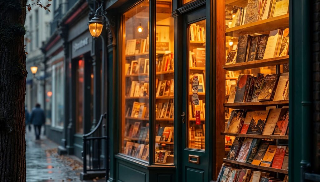 The Timeless Appeal of a Bookshop art-sheep.com