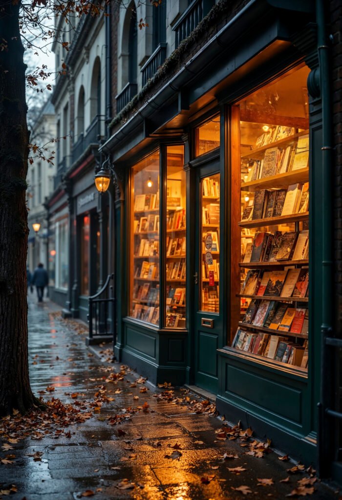 The Timeless Appeal of a Bookshop art-sheep.com